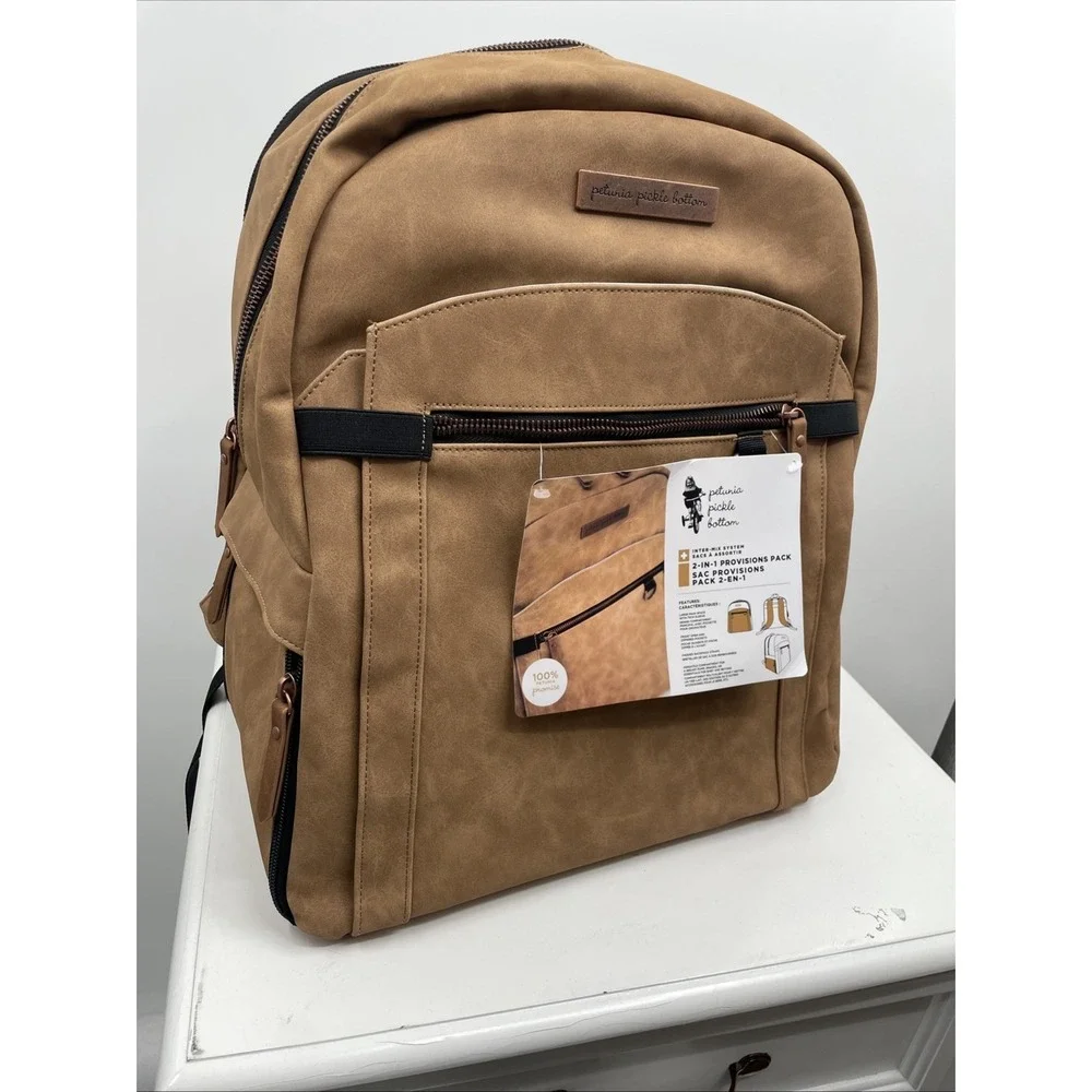 Petunia Pickle Bottom 2-in-1 Provisions‎ Breast Pump Diaper Backpack Women's NWT